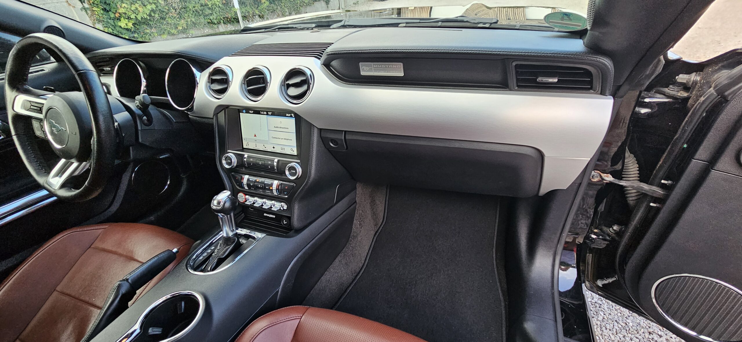 Ford Mustang GT BA V8 5.0 Coupé 421 CH, 1ERE MAIN, Garantie, full black – Image 10