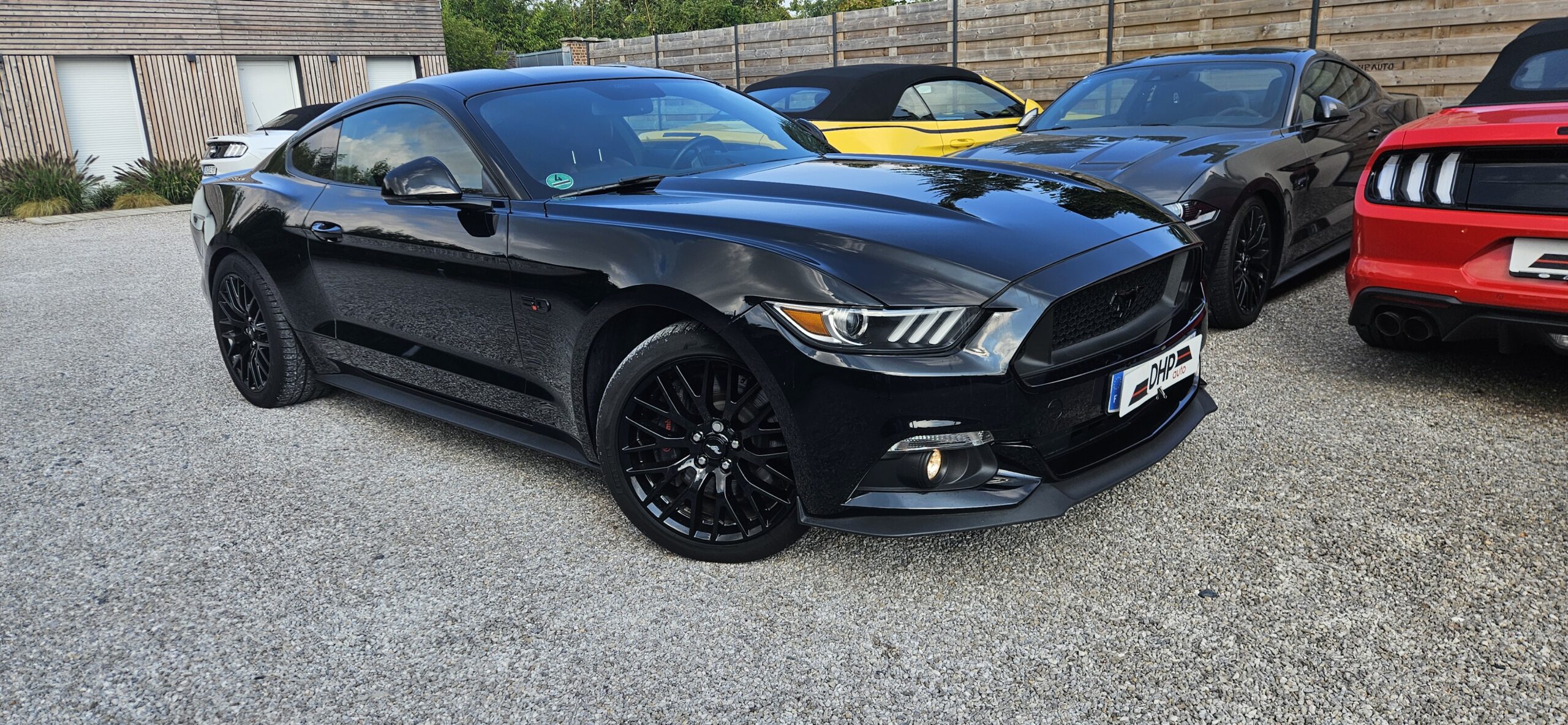 Ford Mustang GT BA V8 5.0 Coupé 421 CH, 1ERE MAIN, Garantie, full black
