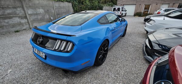 Ford Mustang GT BM V8 5.0 Coupé 421 CH, 1ERE MAIN, Garantie GRABBER BLUE BLACK SHADOW EDITION – Image 7