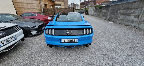 Ford Mustang GT BM V8 5.0 Coupé 421 CH, 1ERE MAIN, Garantie GRABBER BLUE BLACK SHADOW EDITION – Image 6