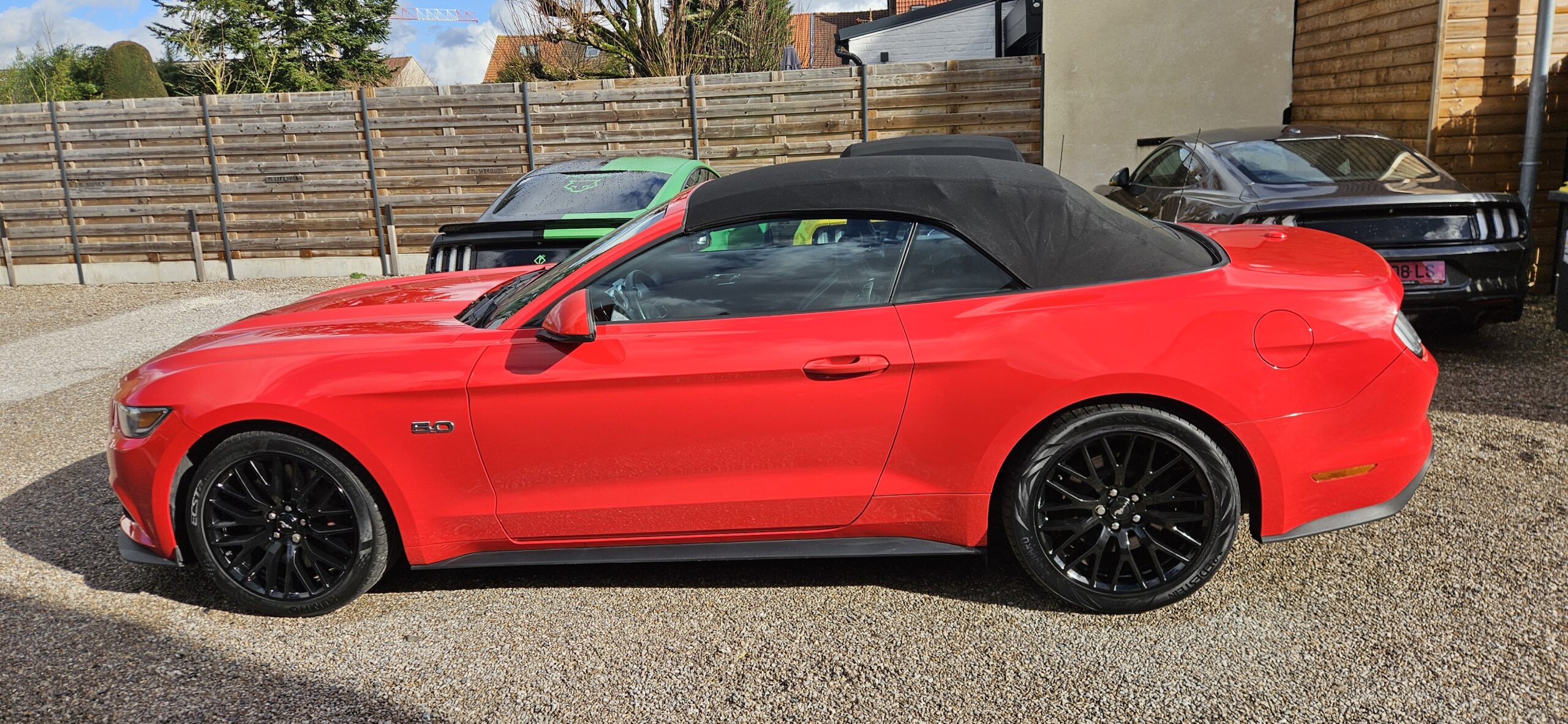 Ford Mustang GT BA V8 5.0 Cabriolet 421 CH, 1ERE MAIN, Garantie, malus incl – Image 2